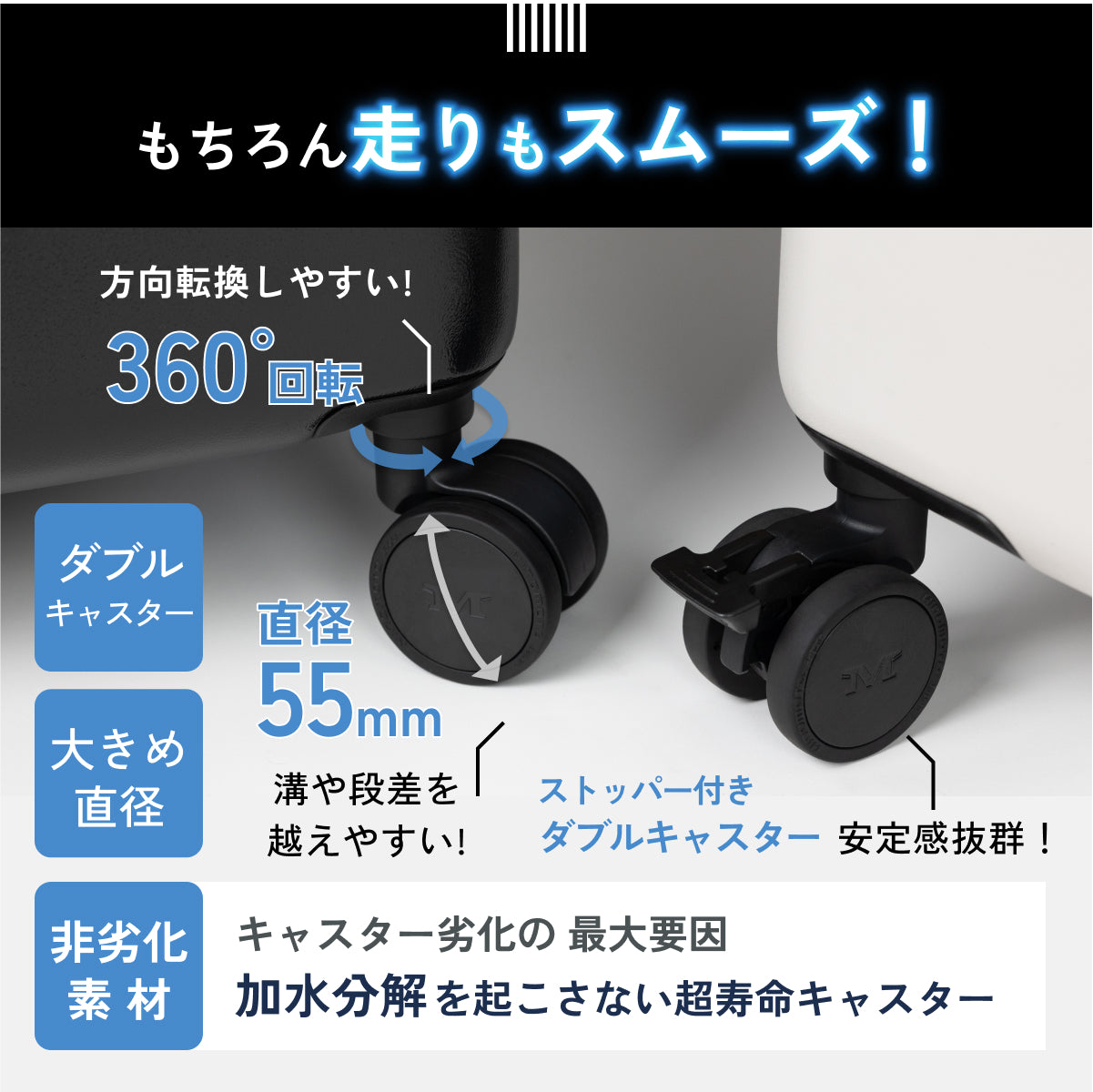 もちろん走りもスムーズ!