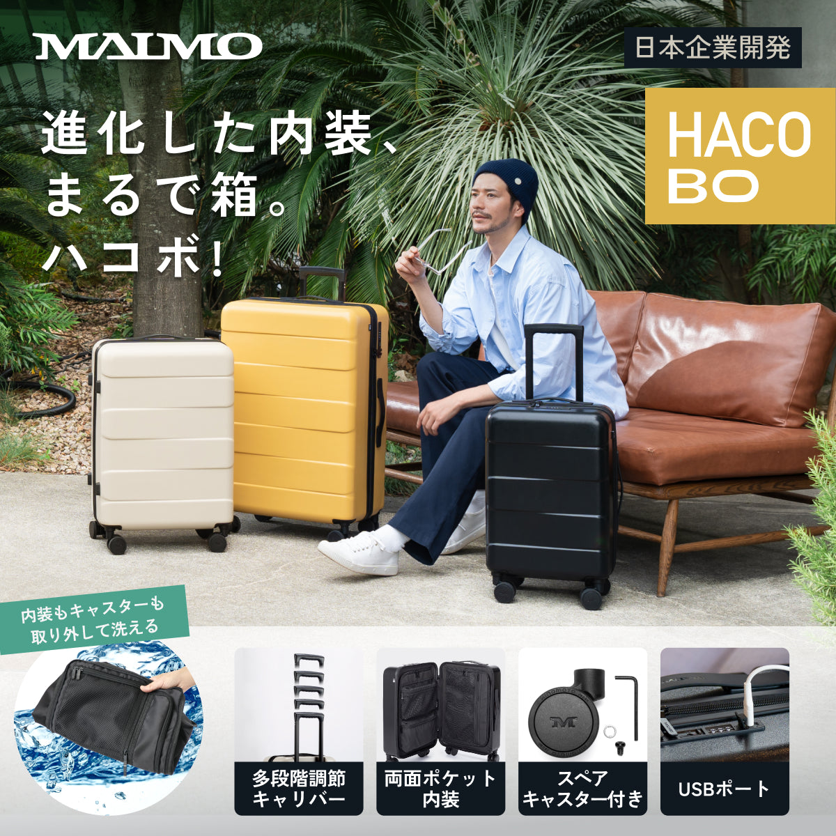 進化した内装、まるで箱。ハコボ!