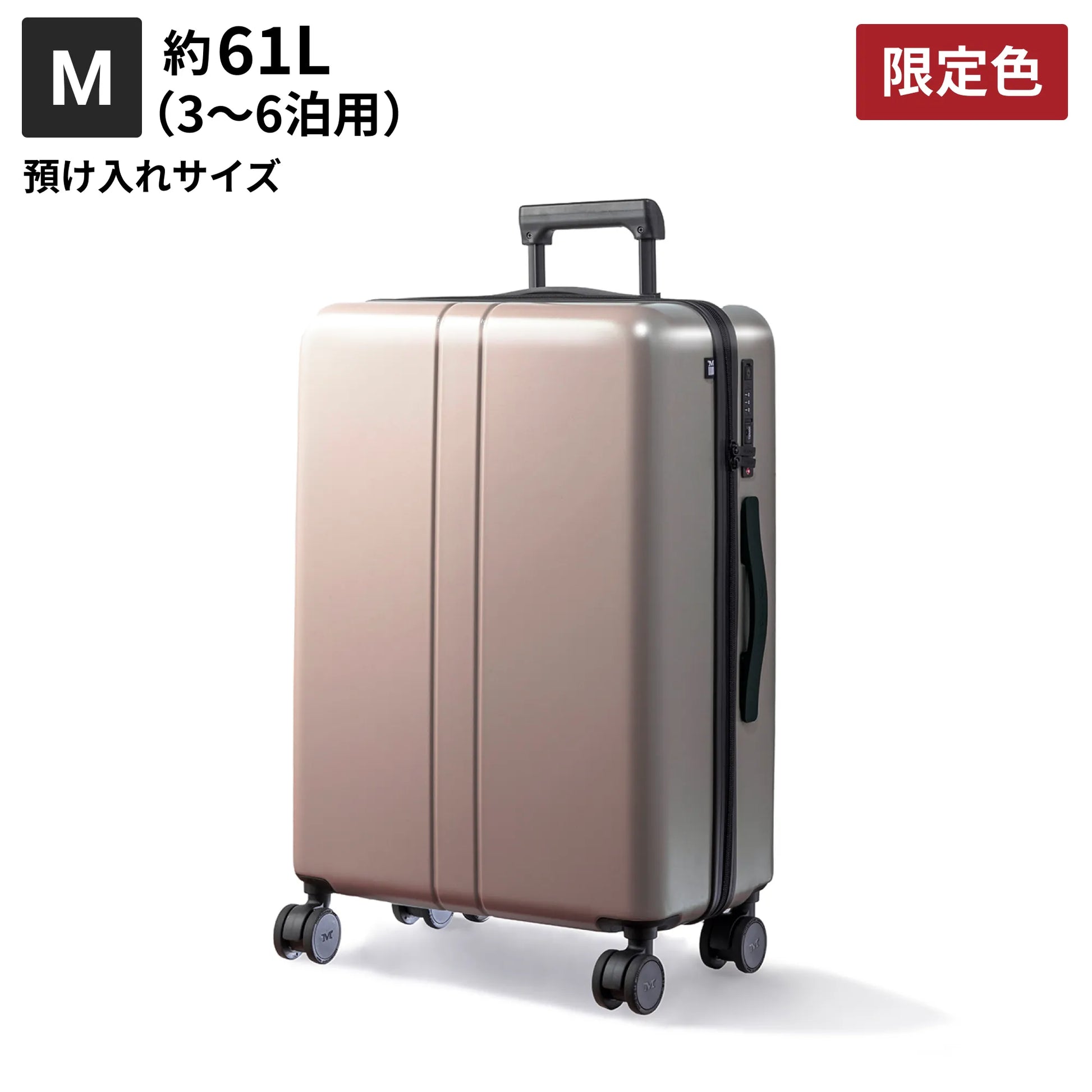 Mサイズ 預け入れサイズ約61L
