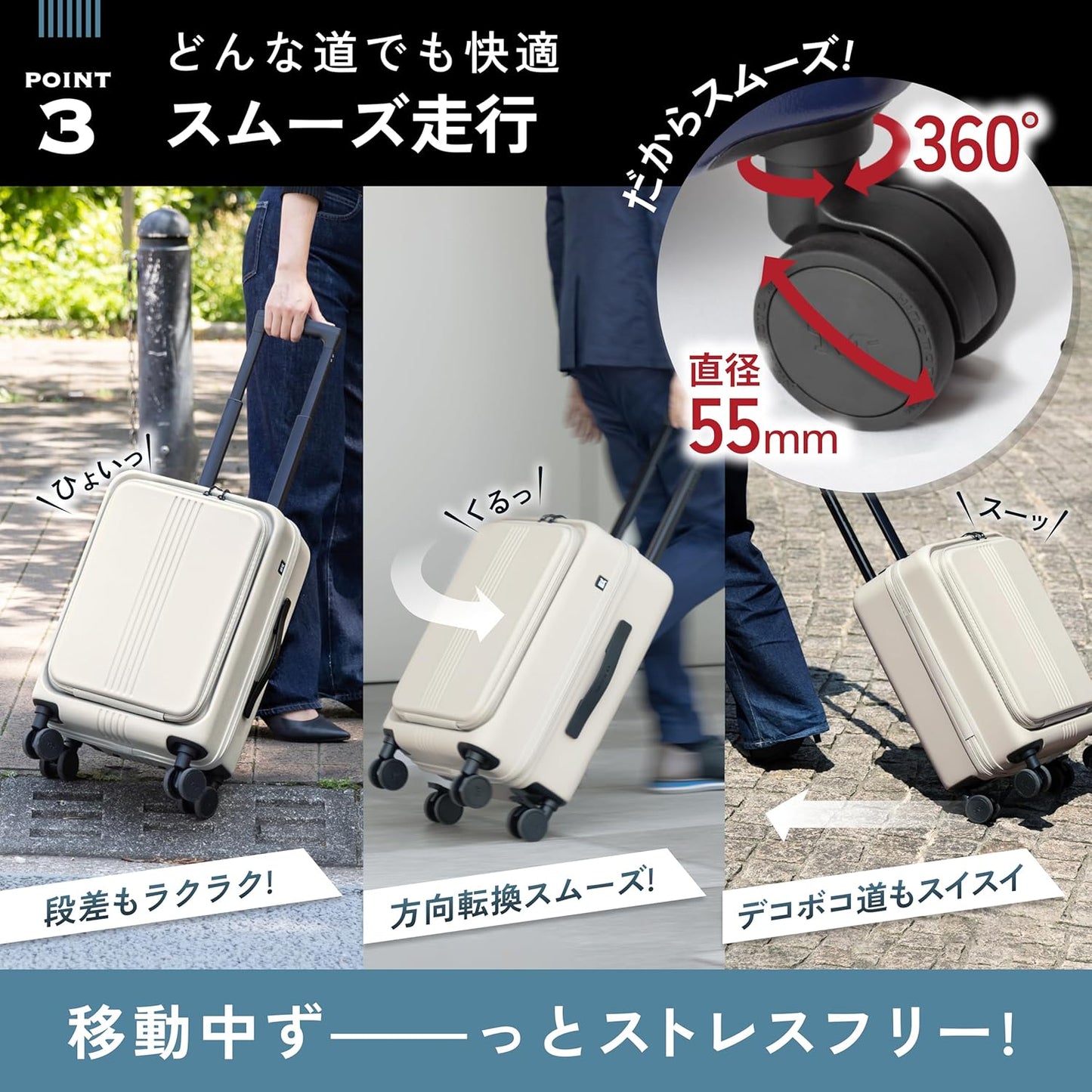 【180°フロントオープン】STAND U -スタンドユー-