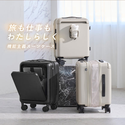 【収納も移動も抜群の最速スーツケース】SPEED U / SPEED U plus