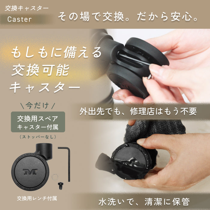 【収納も移動も抜群の最速スーツケース】SPEED U / SPEED U plus