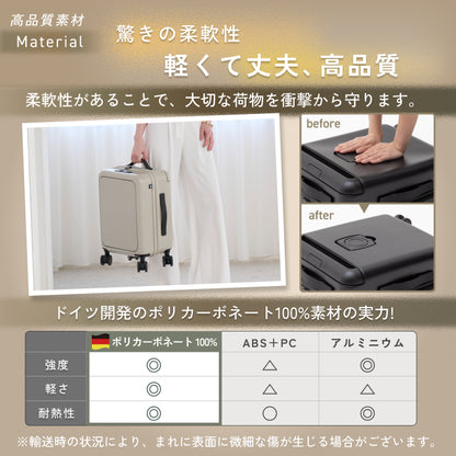 【収納も移動も抜群の最速スーツケース】SPEED U / SPEED U plus