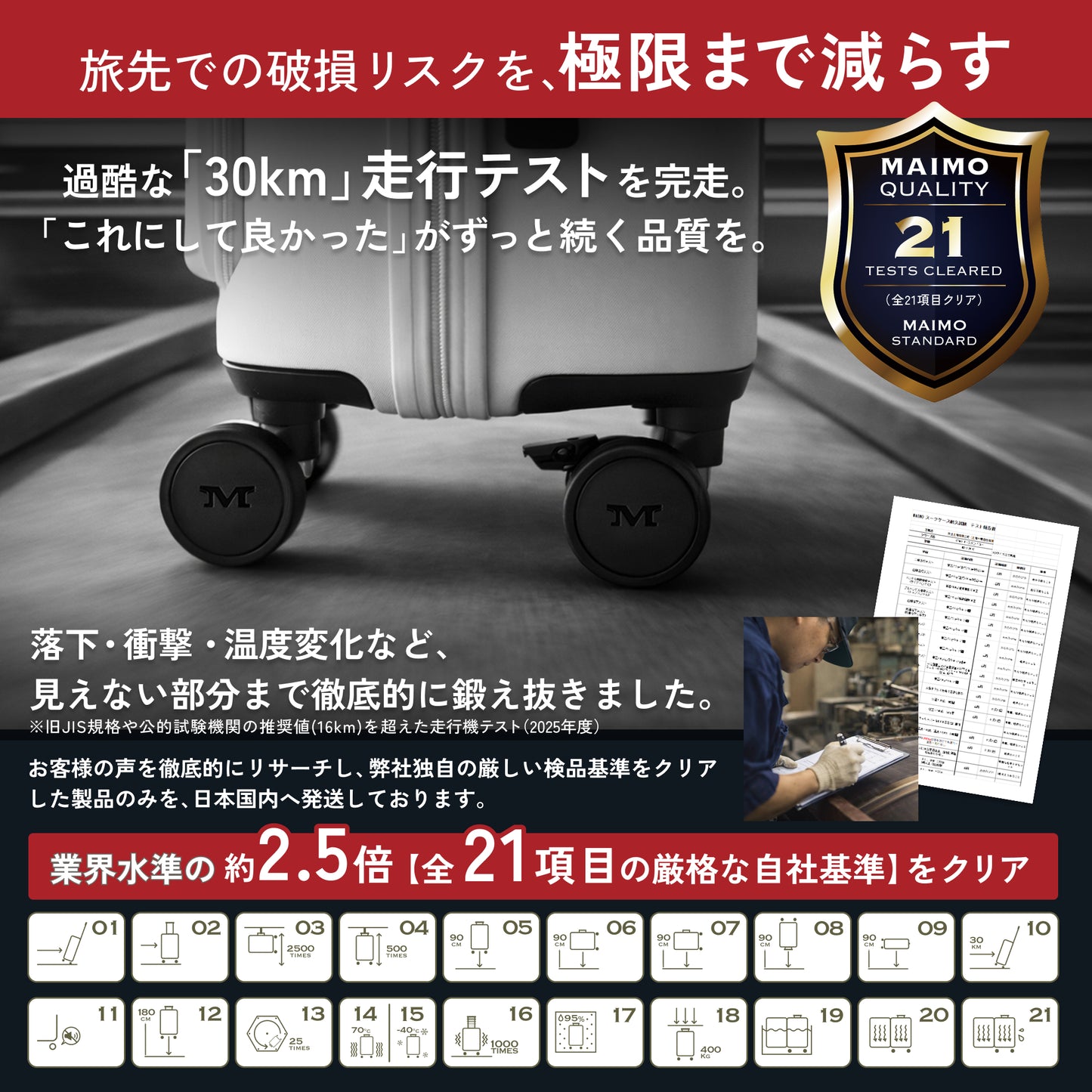 【収納も移動も抜群の最速スーツケース】SPEED U / SPEED U plus