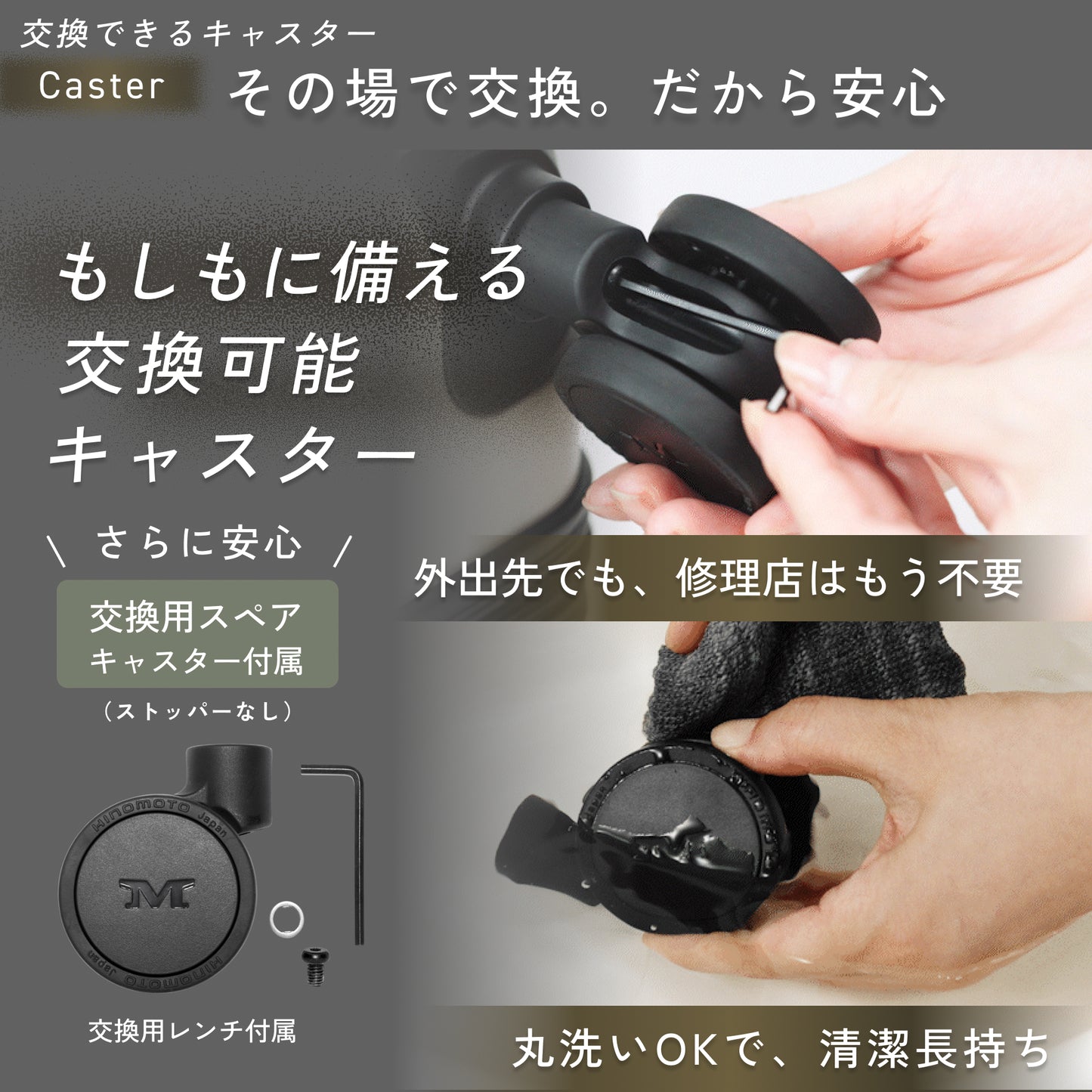 【収納も移動も抜群の最速スーツケース】SPEED U / SPEED U plus