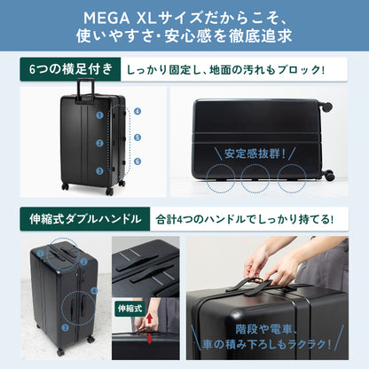 たっぷり入るのに軽やか。次の旅はXLと始めよう。COLOR YOU Kei XL