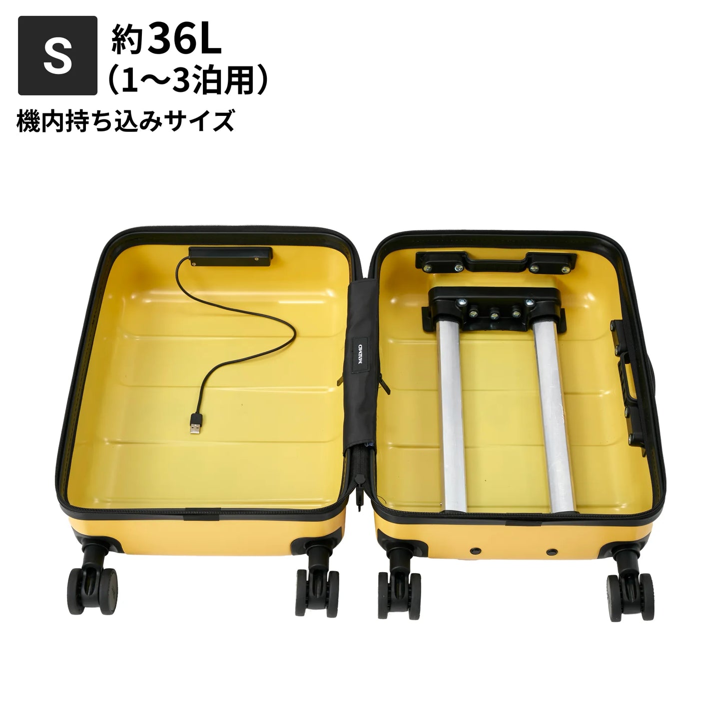 Sサイズ　機内持ち込み約36L