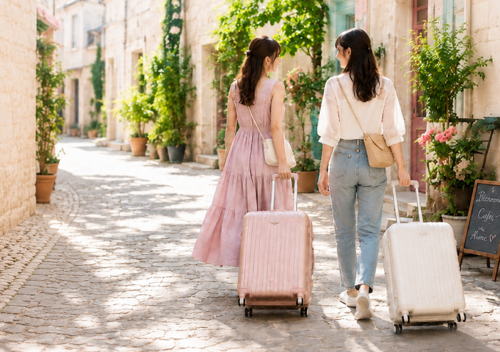 女子旅をもっと軽やかに