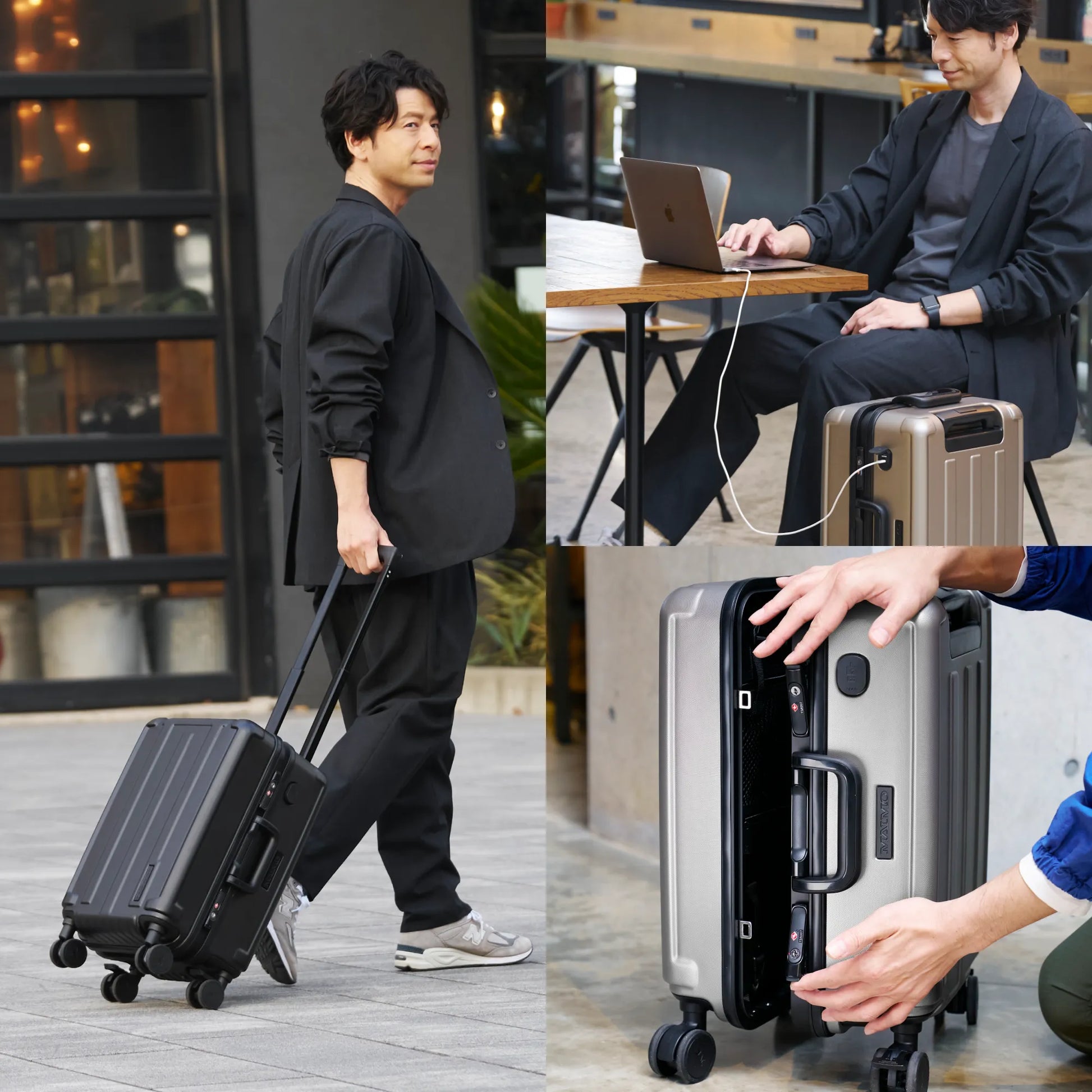 MAIMO BIZTECT キャリーケース グレー スーツケース Sサイズ32L MAIMO MAIMO BIZTECT キャリーケース グレー スーツケース Sサイズ32L MAIMO