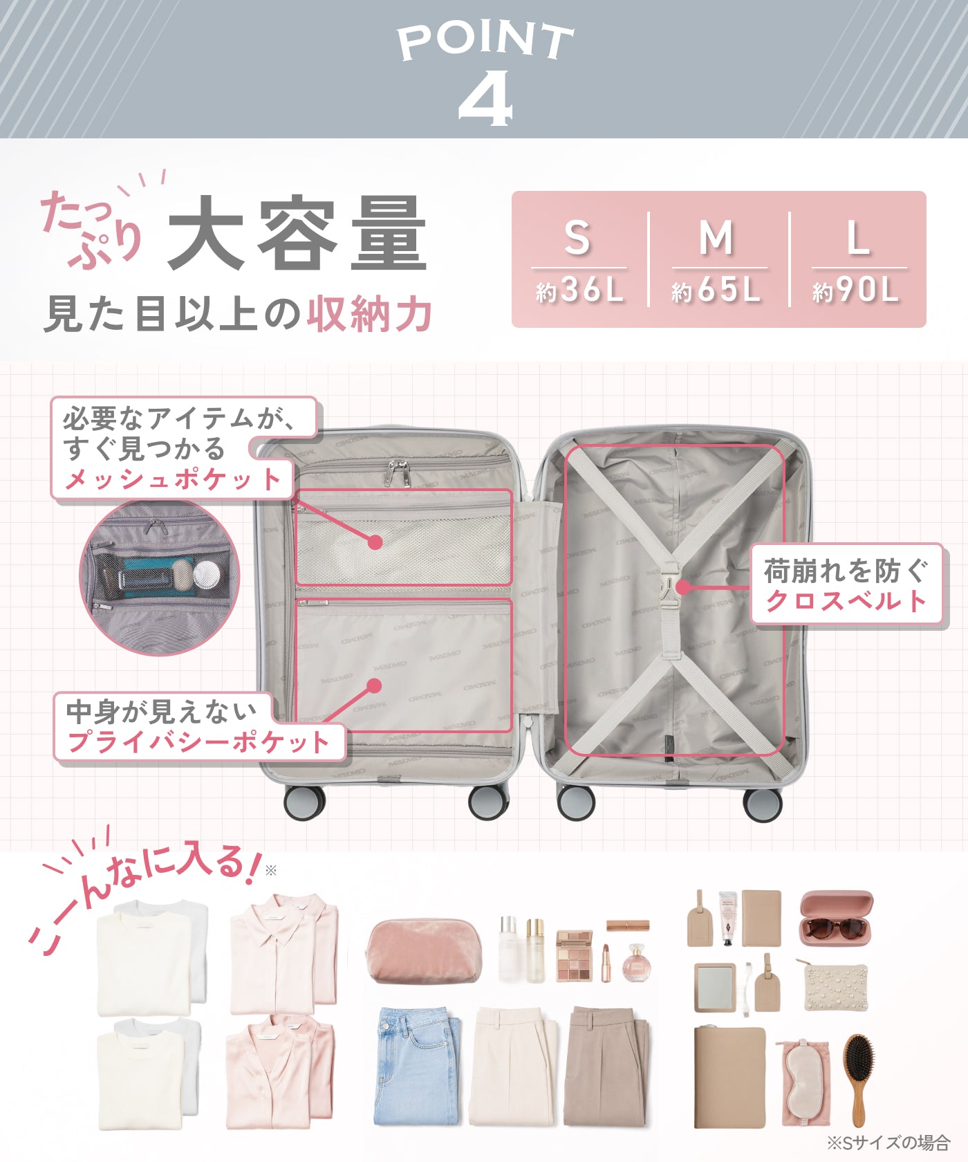 【軽くて使いやすい。はじめての旅行でも迷わず安心して使える一台】HARENO