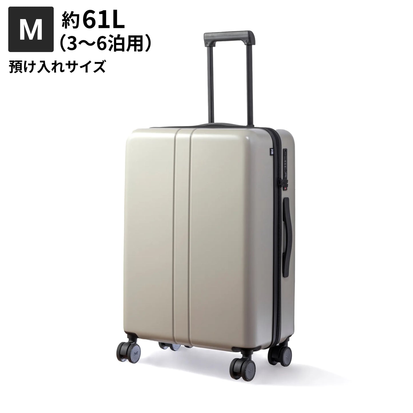 Mサイズ　預け入れサイズ約61L